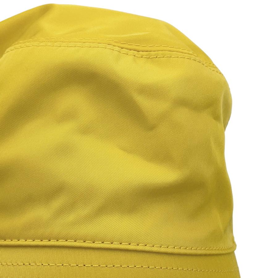 プラダ ハット Re-Nylon トライアングルロゴ ミニポーチ付 バケット