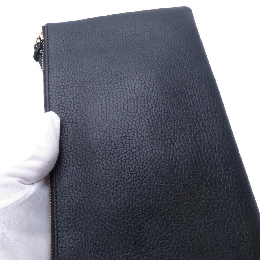 グッチ クラッチバッグ レザー バンブー タッセル ポーチ 376854 GUCCI