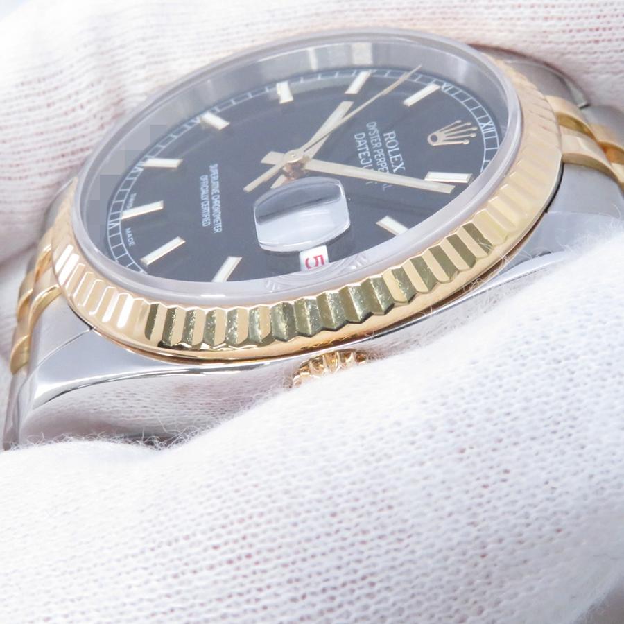 ロレックス デイトジャスト Y番 SS/K18YG コンビ 116233 ROLEX 腕時計