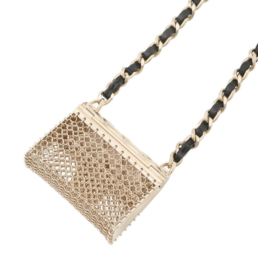 シャネル ネックレス マトラッセ バッグ型 B21 S AB6136 CHANEL 