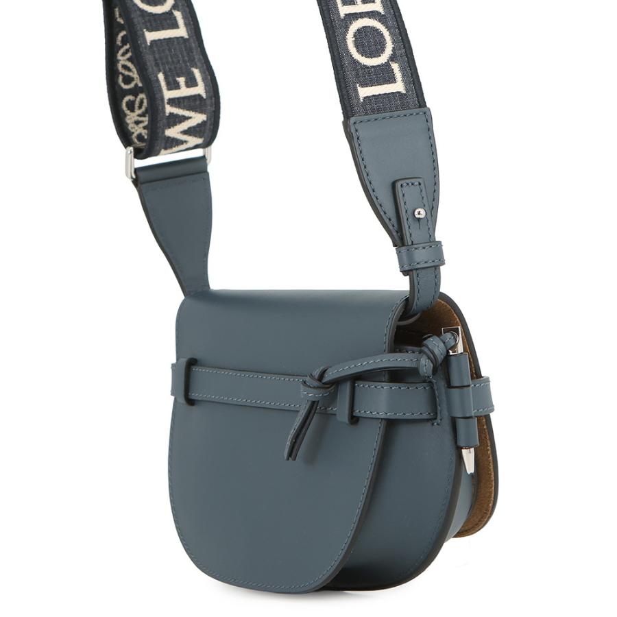 ロエべ ショルダーバッグ ゲート デュアル ミニ ソフトカーフ/ジャカード A650N46X13 LOEWEの画像