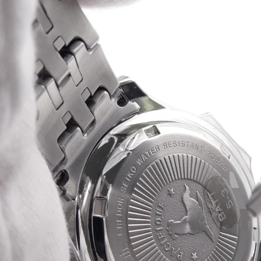 セイコー クレドール パシフィーク GCAX993 SEIKO 腕時計 シルバー文字