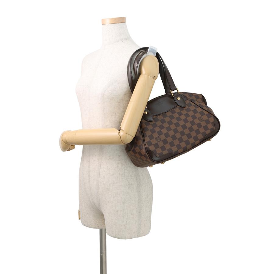 ルイヴィトン ハンドバッグ ダミエ・エベヌ ヴェローナ PM N41117 LOUIS VUITTON ヴィトン バッグ 2way ショルダー 【安心保証】