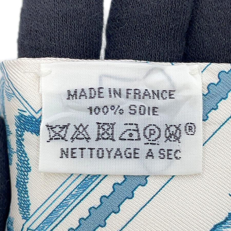 エルメス スカーフ ツイリー フォーブルの切手愛好家 HERMES シルク