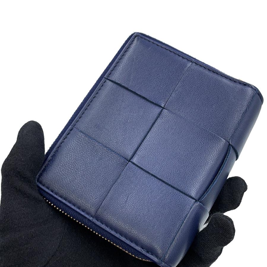 ボッテガヴェネタ 二つ折り財布 マキシイントレチャート カセット