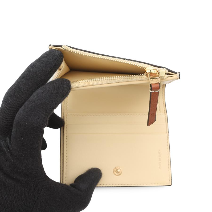 セリーヌ 二つ折り財布 コンパクトウォレット トリオンフ スタンプ