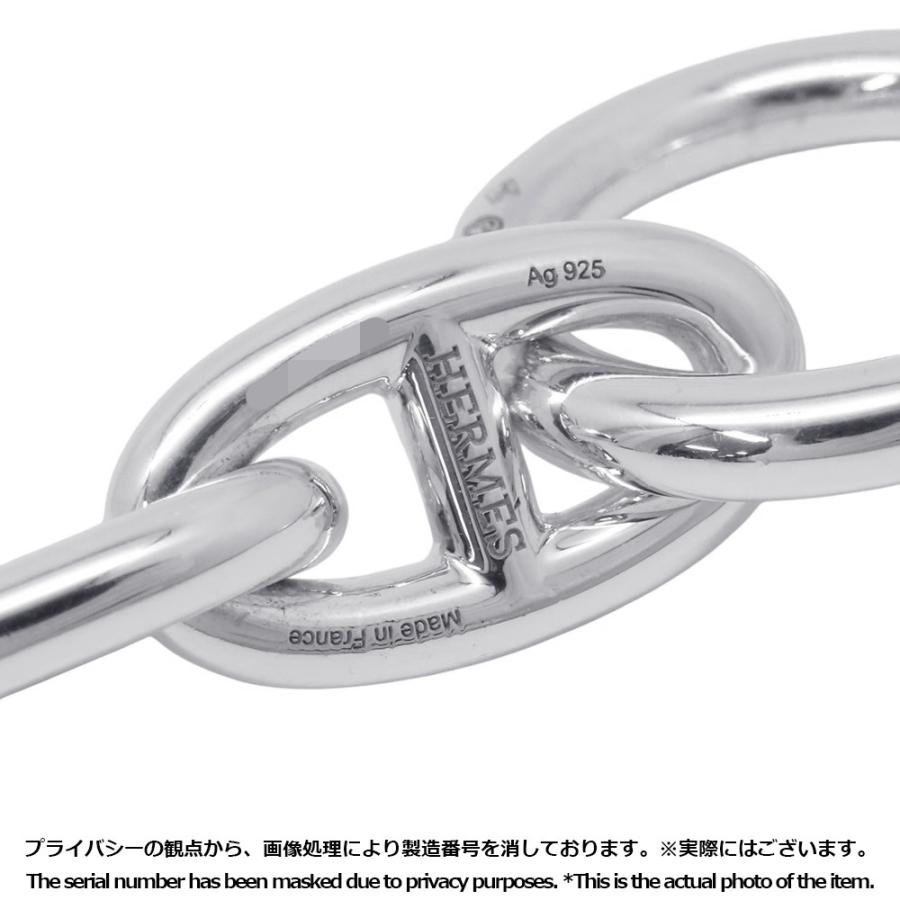 エルメス ブレスレット シェーヌダンクルGM 12コマ SV925シルバー