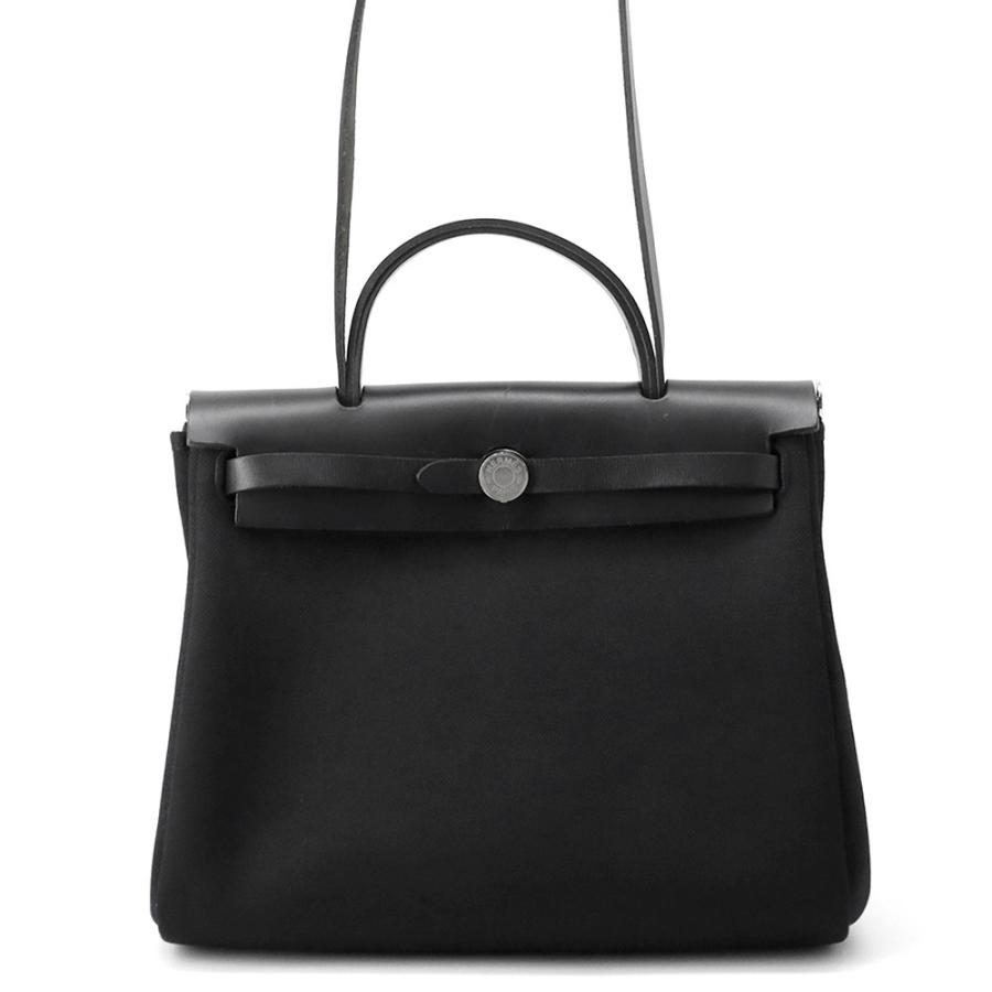 エルメス エールバッグジップPM ルトゥルネ ブラック/シルバー金具