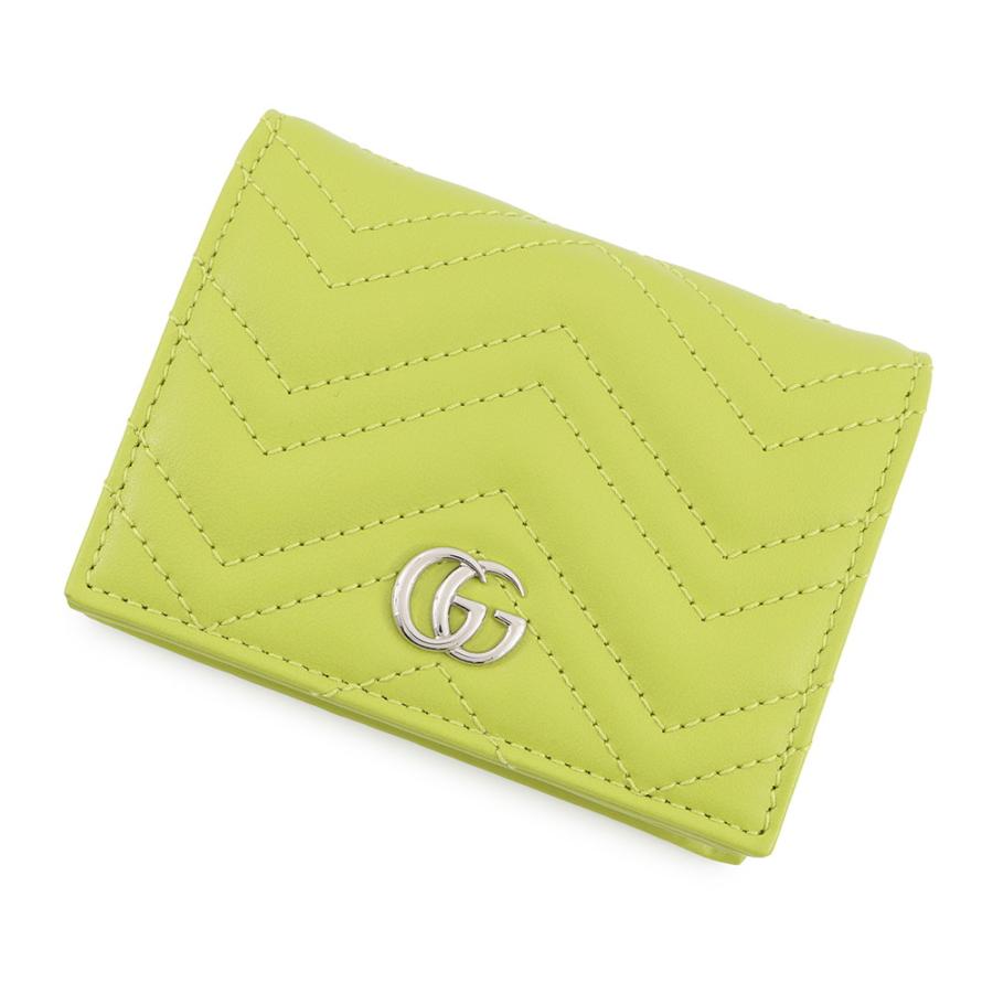 【美品】GUCCI グッチ GGマーモント 二つ折り財布 466492 ブラック グッチ 二つ折り財布 GGマーモント コンパクトウォレット レザー