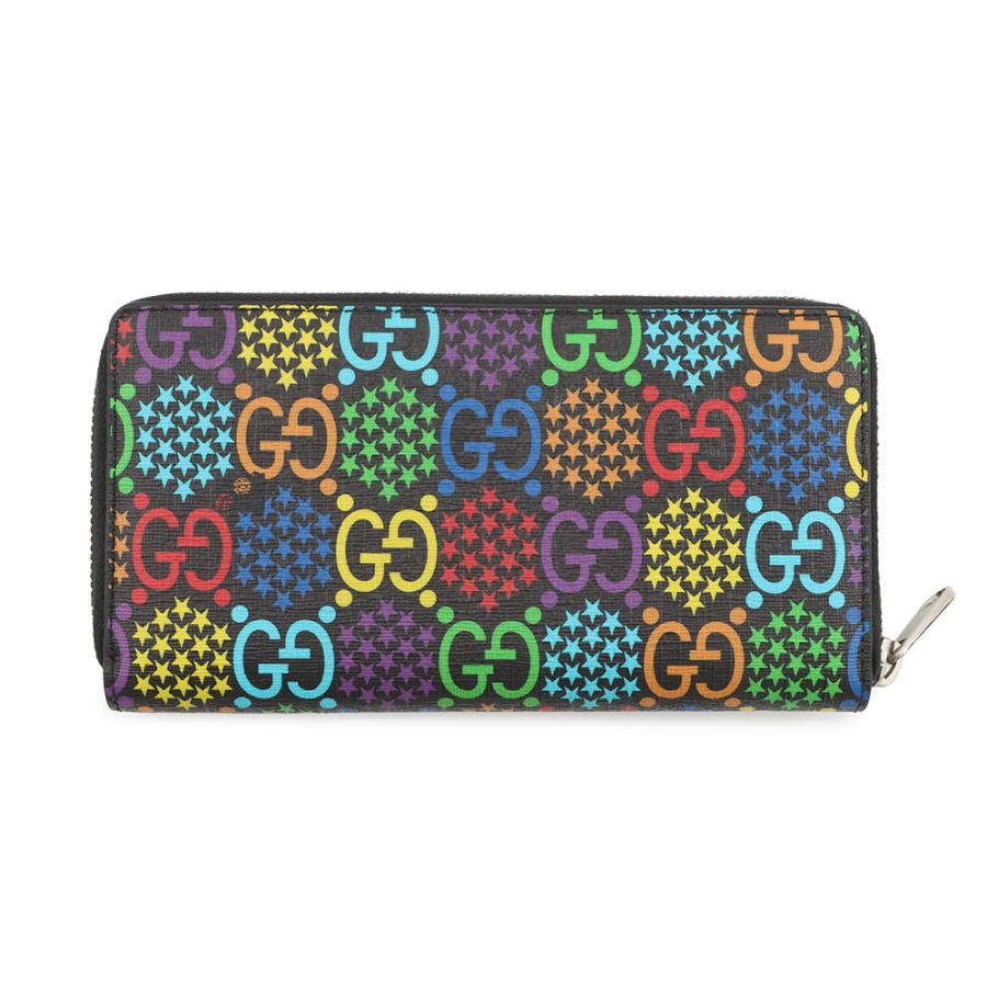【✨極美品✨】グッチ サイケデリック ラウンドジップ 長財布 マルチカラー グッチ 長財布 GGサイケデリック ジップアラウンドウォレット 601079