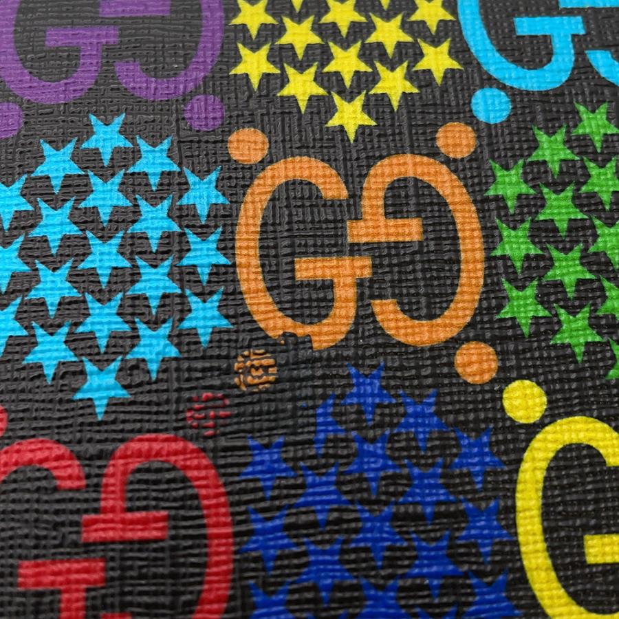 半期決算セール開催中】 グッチ 長財布 GGサイケデリック ジップ