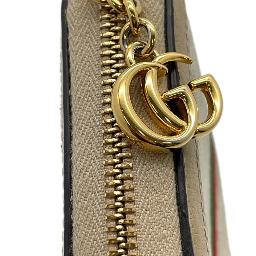 グッチ 長財布 GGスプリーム オフィディア ジップアラウンドウォレット