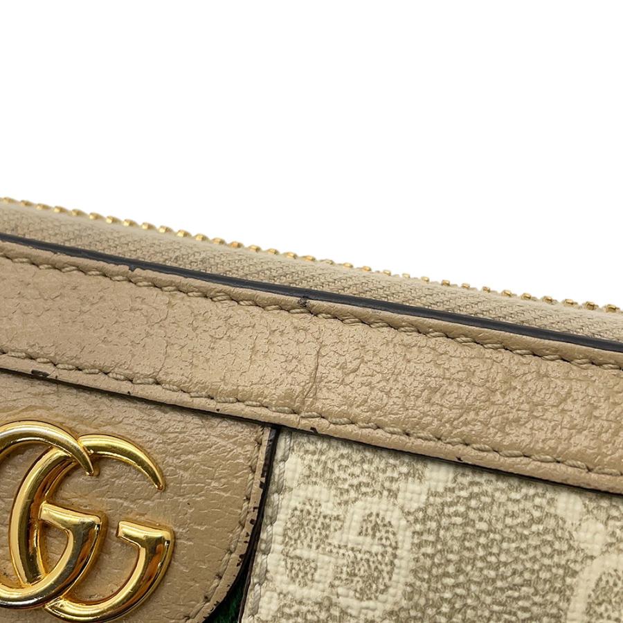 グッチ 長財布 GGスプリーム オフィディア ジップアラウンドウォレット