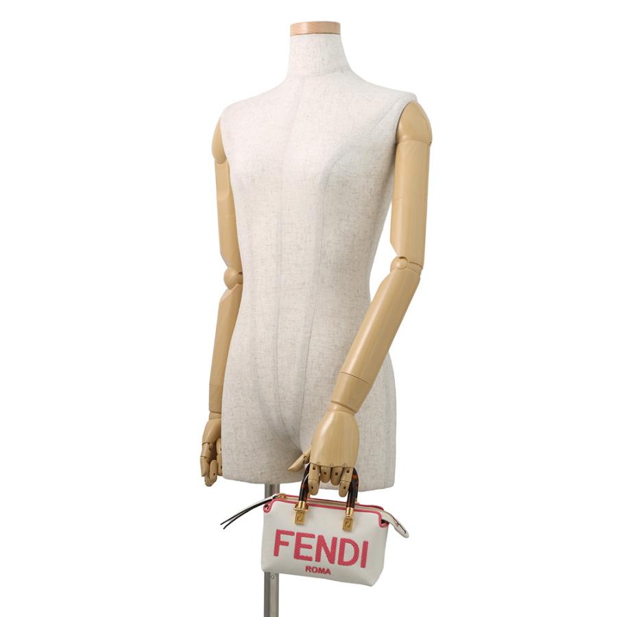 フェンディ ハンドバッグ バイザウェイ ミニ 8BS067 キャンバス FENDI 2wayショルダーバッグ 【安心保証】