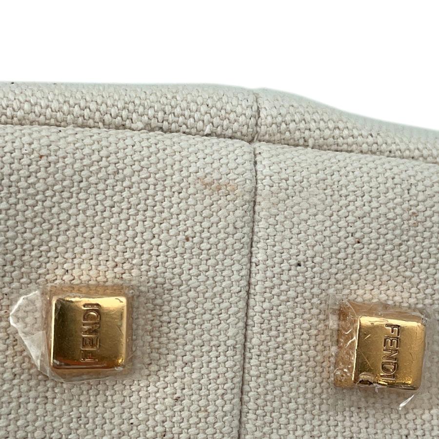 フェンディ ハンドバッグ バイザウェイ ミニ 8BS067 キャンバス FENDI 2wayショルダーバッグ 【安心保証】