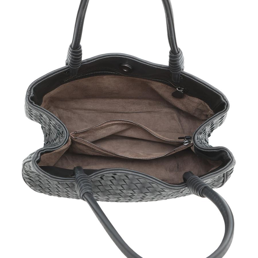 ボッテガヴェネタ ハンドバッグ イントレチャート レザー BOTTEGA
