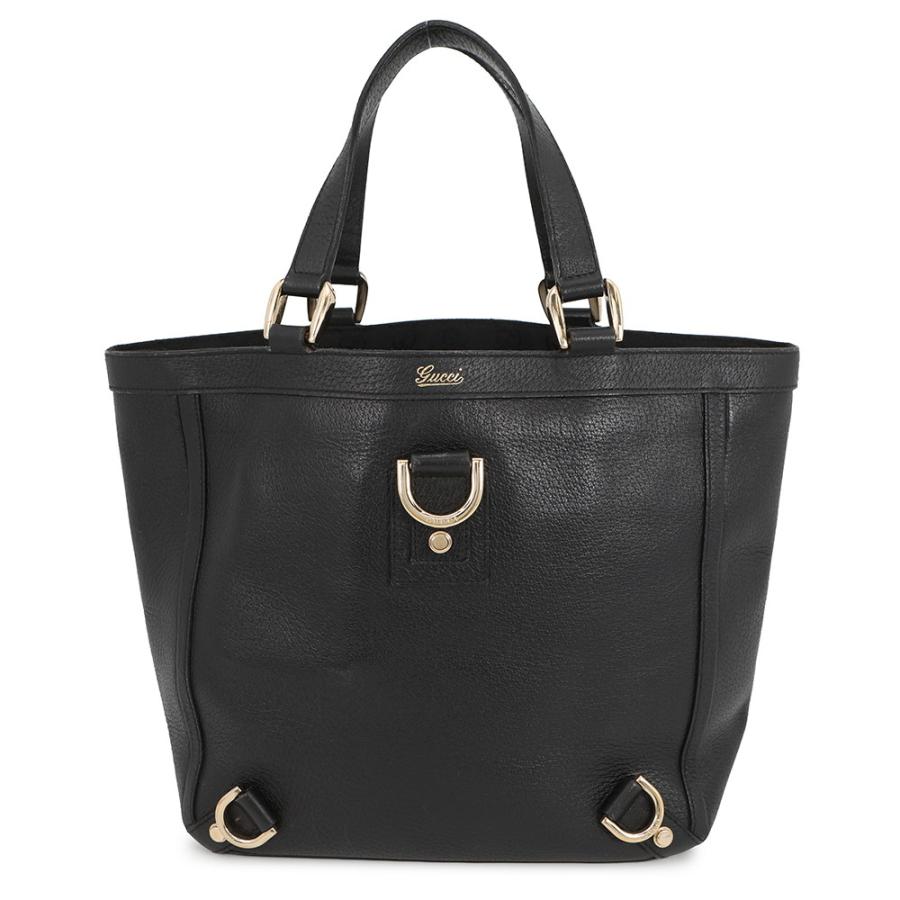 グッチ トートバッグ アビー レザー 130739 GUCCI バッグ 黒 【安心