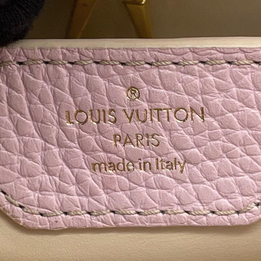 ルイヴィトン ハンドバッグ トリヨンレザー カプシーヌ BB M24120 LOUIS VUITTON ヴィトン バッグ 2way ショルダー 【安心保証】の画像