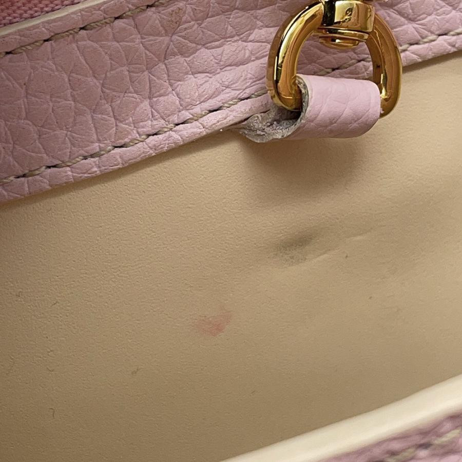 ルイヴィトン ハンドバッグ トリヨンレザー カプシーヌ BB M24120 LOUIS VUITTON ヴィトン バッグ 2way ショルダー 【安心保証】の画像