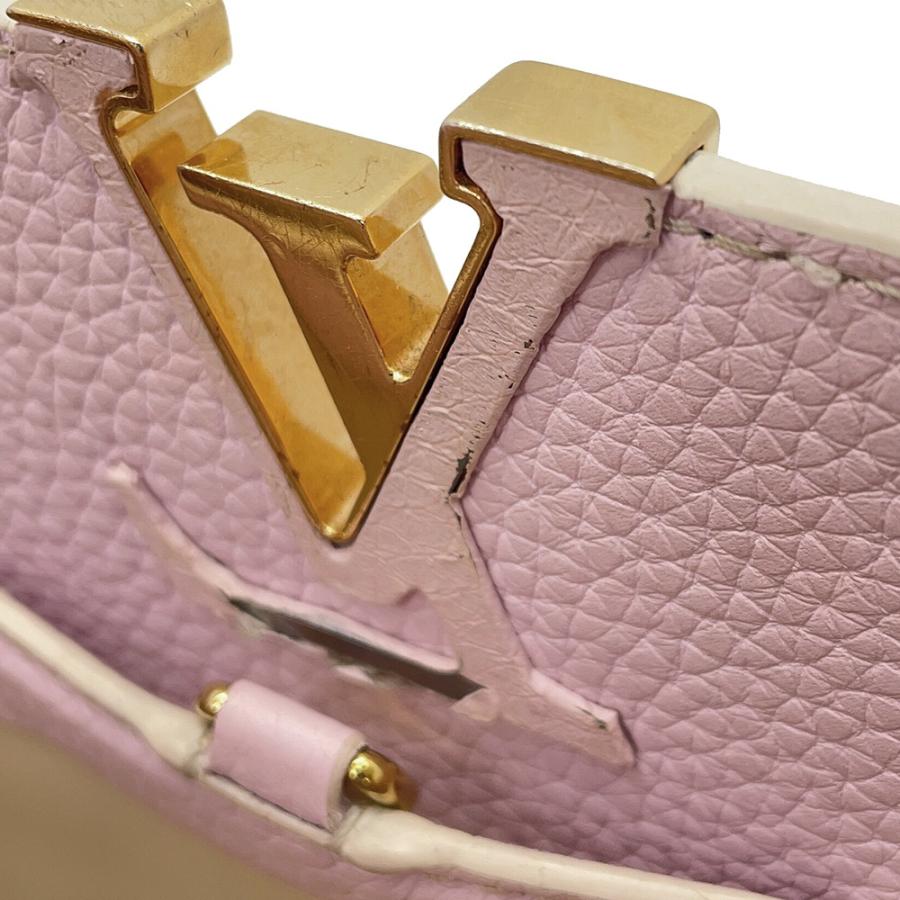 ルイヴィトン ハンドバッグ トリヨンレザー カプシーヌ BB M24120 LOUIS VUITTON ヴィトン バッグ 2way ショルダー 【安心保証】の画像