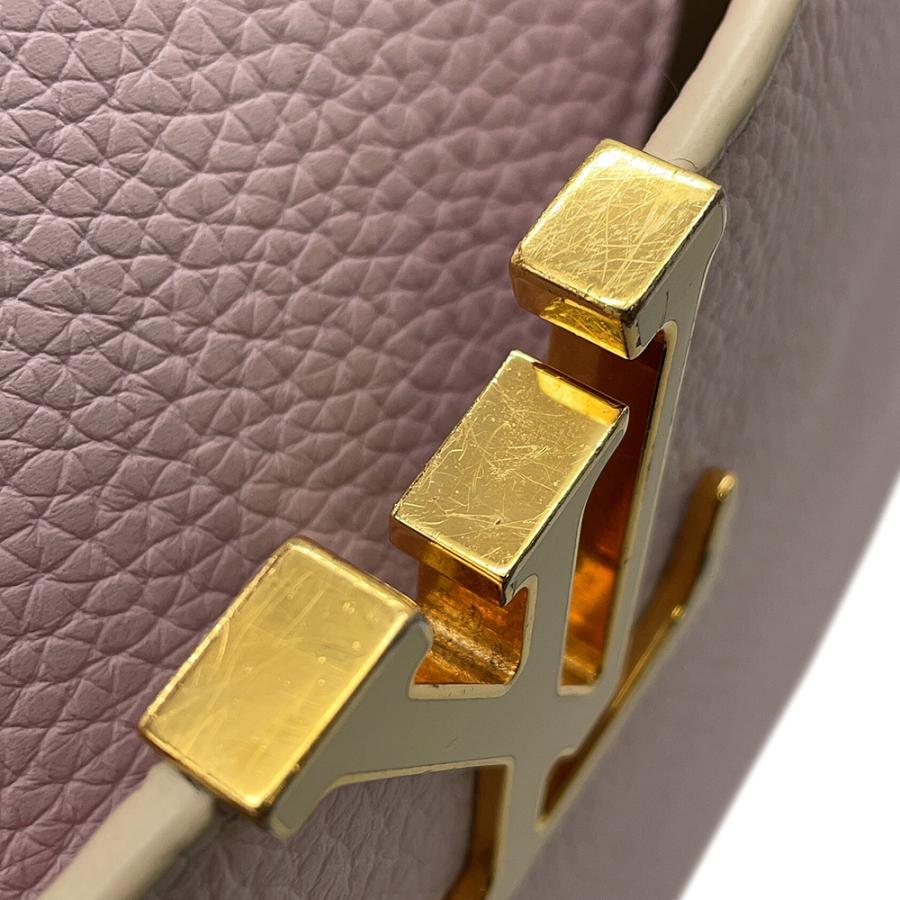 ルイヴィトン ハンドバッグ トリヨンレザー カプシーヌ BB M24120 LOUIS VUITTON ヴィトン バッグ 2way ショルダー 【安心保証】の画像