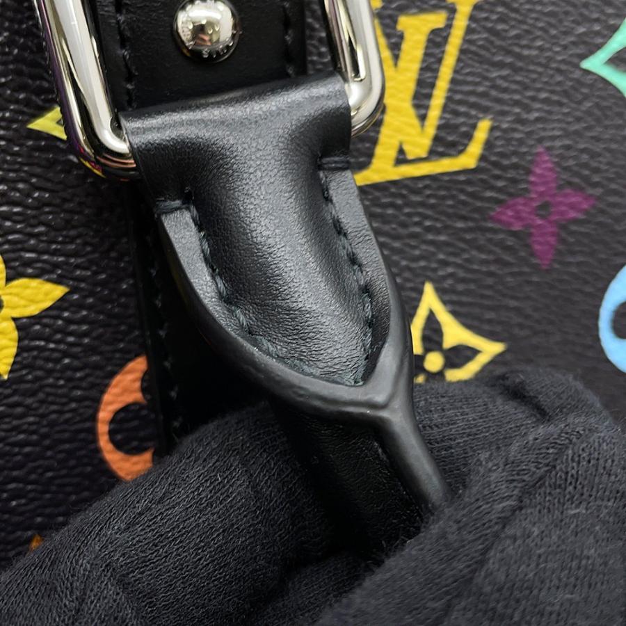 ルイヴィトン ボストンバッグ モノグラム・マルチカラー LV x TM