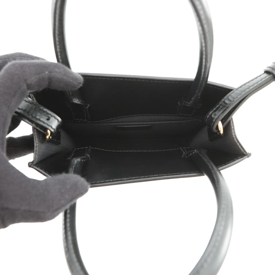ロエベ ハンドバッグ スタンダード A5トート カーフレザー A933S30X01 LOEWE 2way 黒 【安心保証】の画像