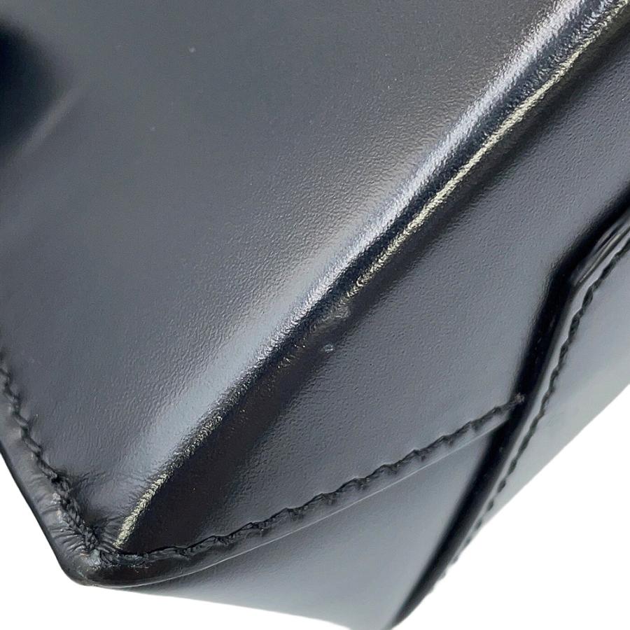ロエベ ハンドバッグ スタンダード A5トート カーフレザー A933S30X01 LOEWE 2way 黒 【安心保証】の画像