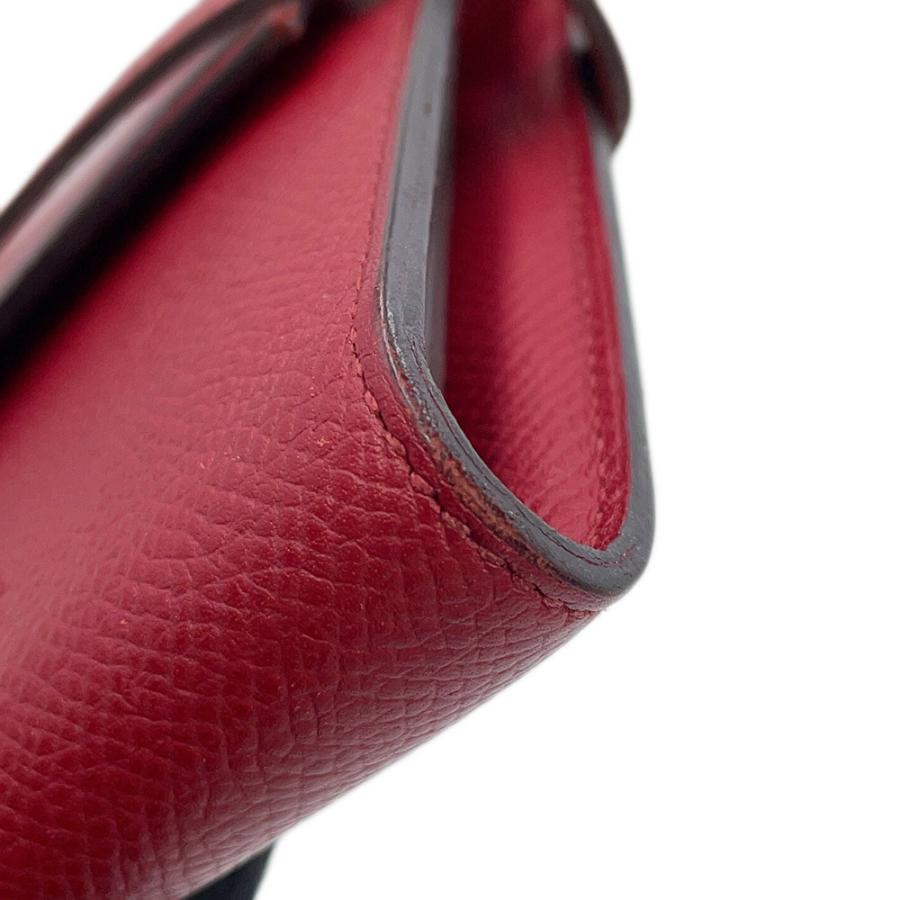 エルメス 長財布 ケリーウォレット ロング ルージュグレナ/ゴールド金具 エプソン X刻印 HERMES 【安心保証】の画像