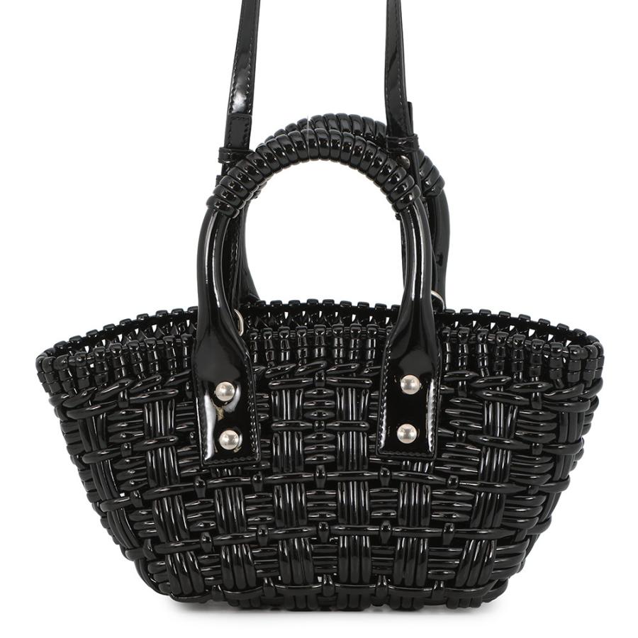 【極美品】バレンシアガ　ハンドバッグ　2way　ビストロ　XXS　パテントレザー バレンシアガ ハンドバッグ ビストロXXS パテント 678028 BALENCIAGA