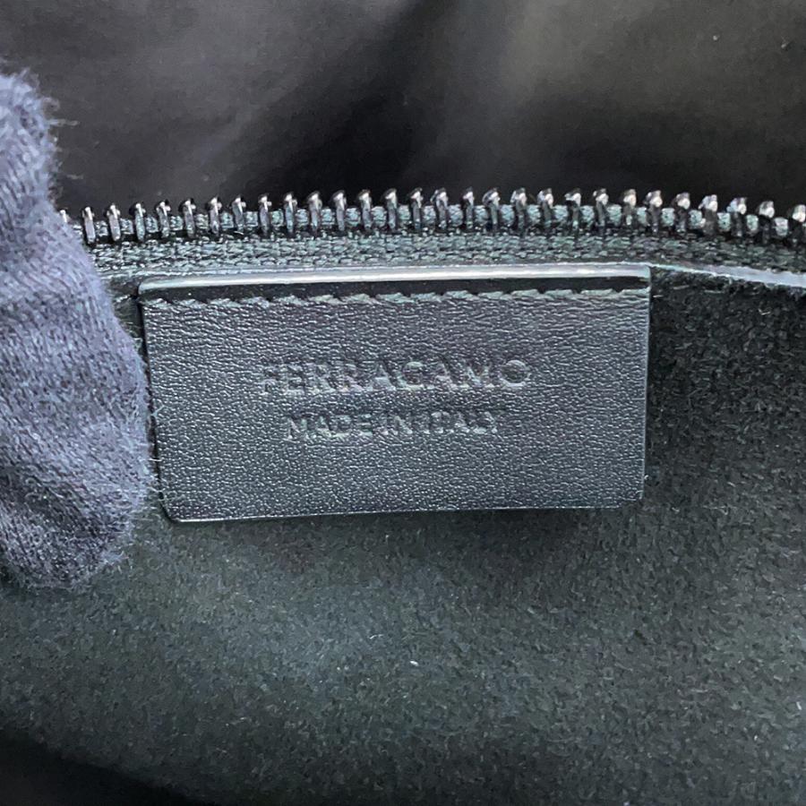 サルヴァトーレ・フェラガモ トートバッグ East-West レザー 241434 Ferragamo 黒 【安心保証】_16