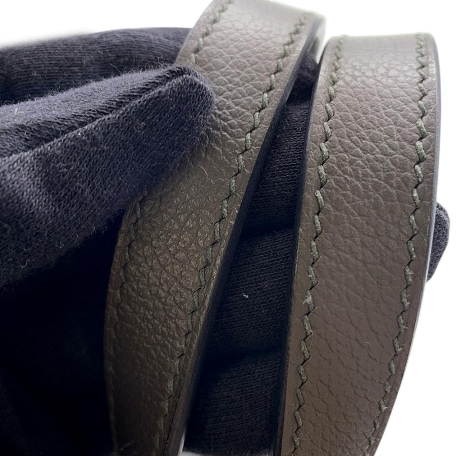 エルメス ハンドバッグ アルザン25ヴェールマキ/ゴールド金具 エバーカラー Y刻印 ２wayショルダー 【安心保証】の画像