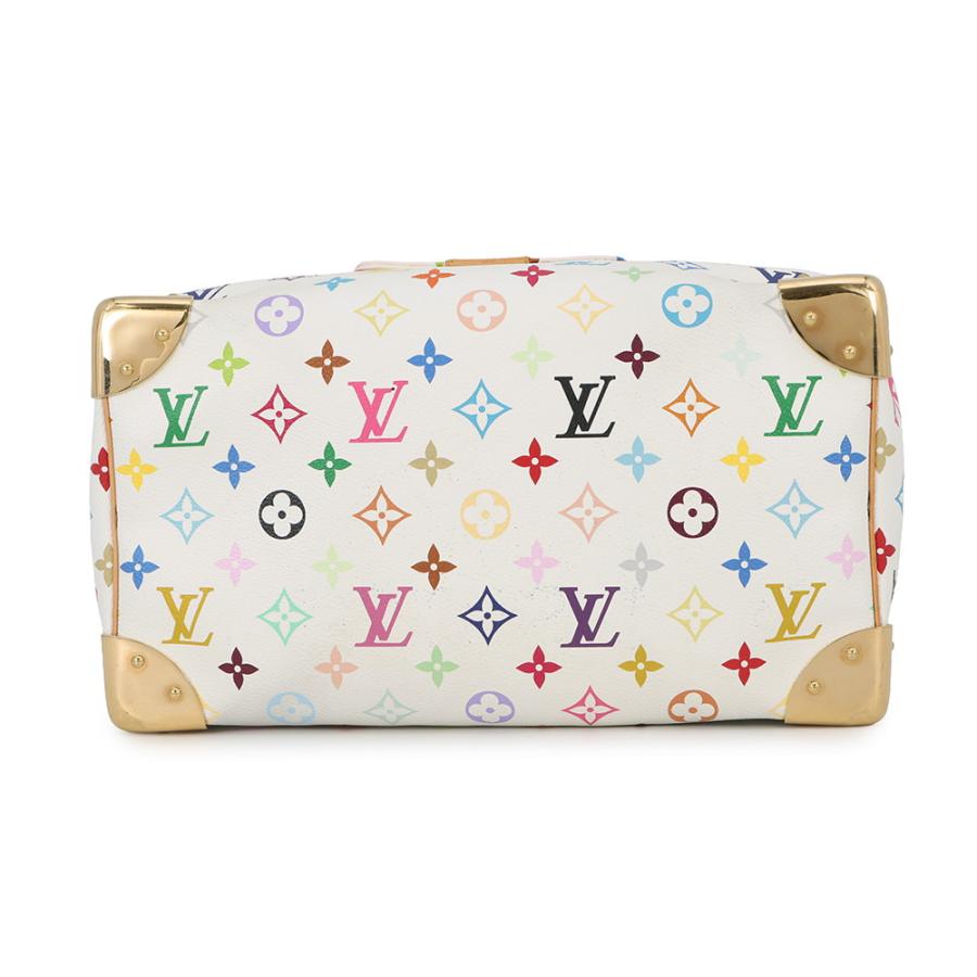 ルイヴィトン ハンドバッグ モノグラム・マルチカラー スピーディ30 M92643 LOUIS VUITTON ヴィトン バッグ 白 【安心保証】_2