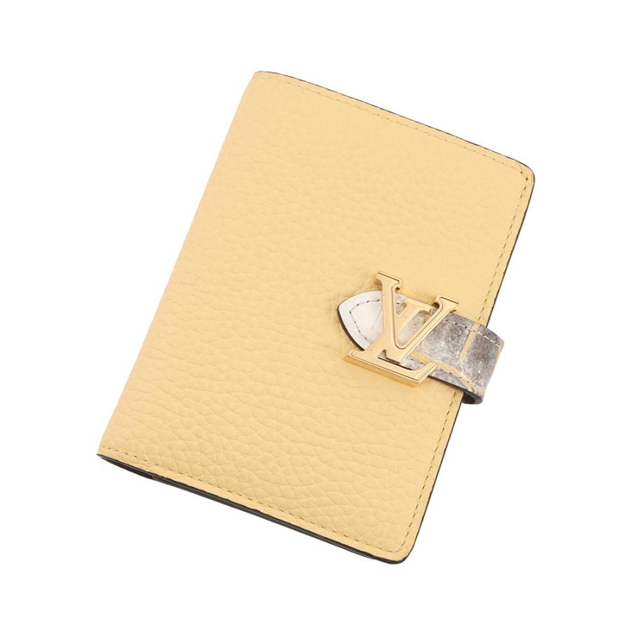 ルイヴィトン 二つ折り財布 LV ヴェルティカル ウォレット コンパクト トリヨンレザー クロコダイル LOUIS VUITTON ルイヴィトン 二つ折り財布 LV ヴェルティカル ウォレット コンパクト