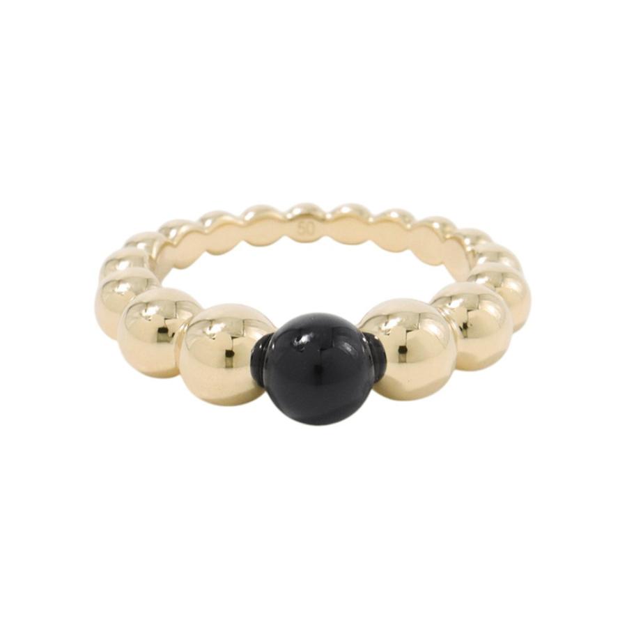ヴァンクリーフ＆アーペル Van Cleef & Arpels ペルレ オニキス ヴァンクリーフ&アーペル リング ペルレ ヴァリアシオン オニキス