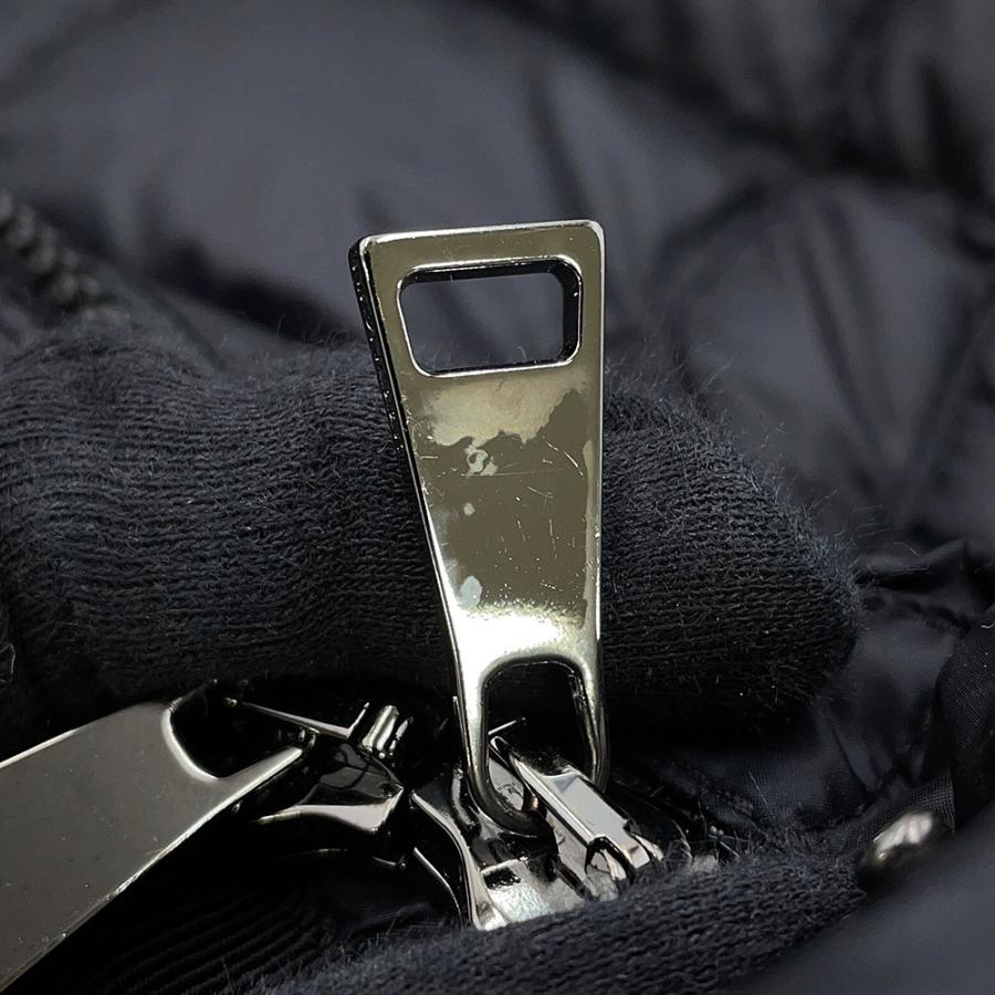 モンクレール ダウンコート HERMIFUR ナイロン レディースサイズ0 G20931C51601 MONCLER 黒 【安心保証】_8
