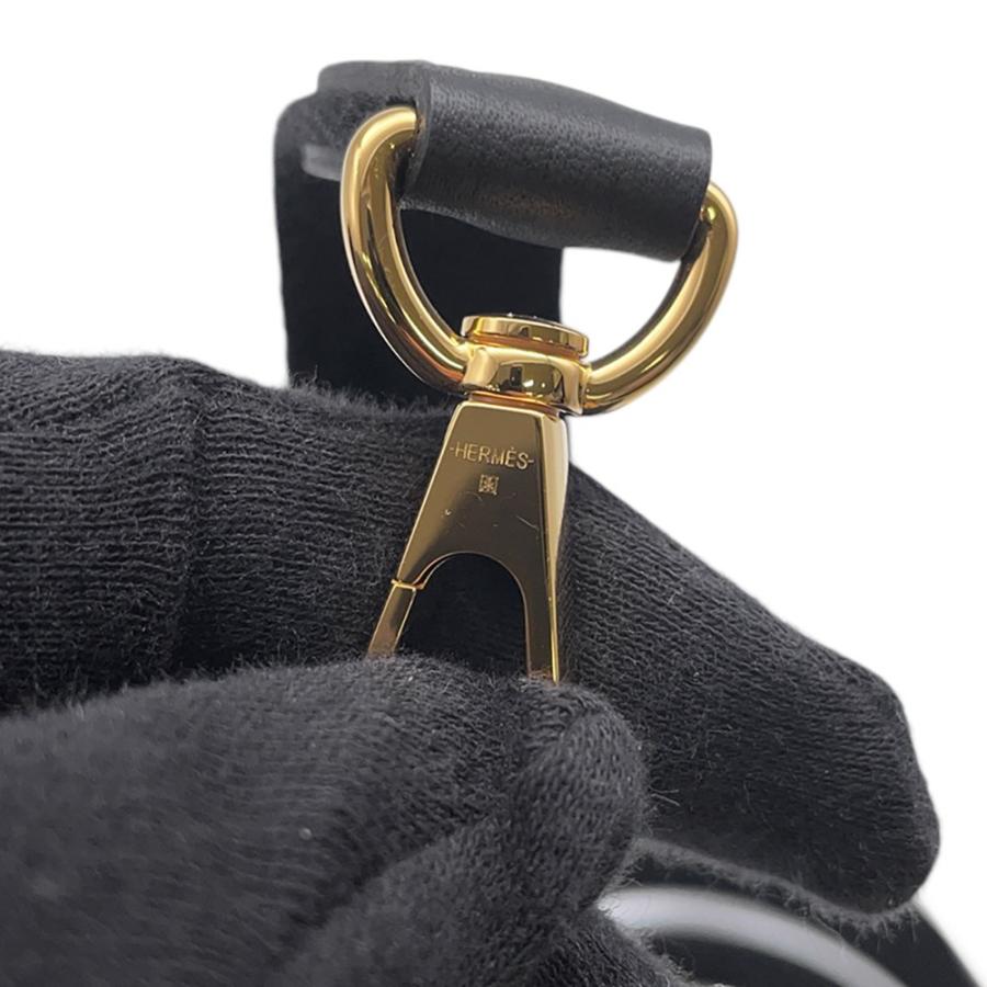 エルメス エブリンTPM 111cm アマゾン ブラック/ゴールド金具 トリヨン