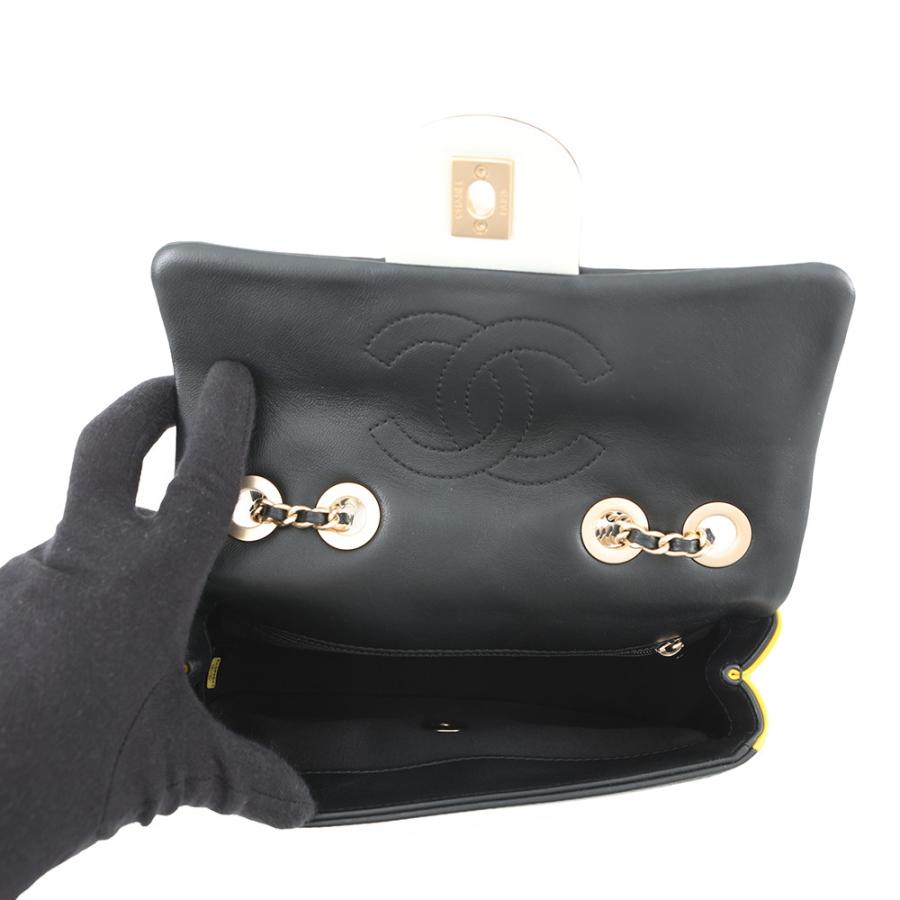 シャネル チェーンショルダーバッグ マトラッセ ココマーク クルーズライン ラムスキン A92207 CHANEL 【安心保証】_5