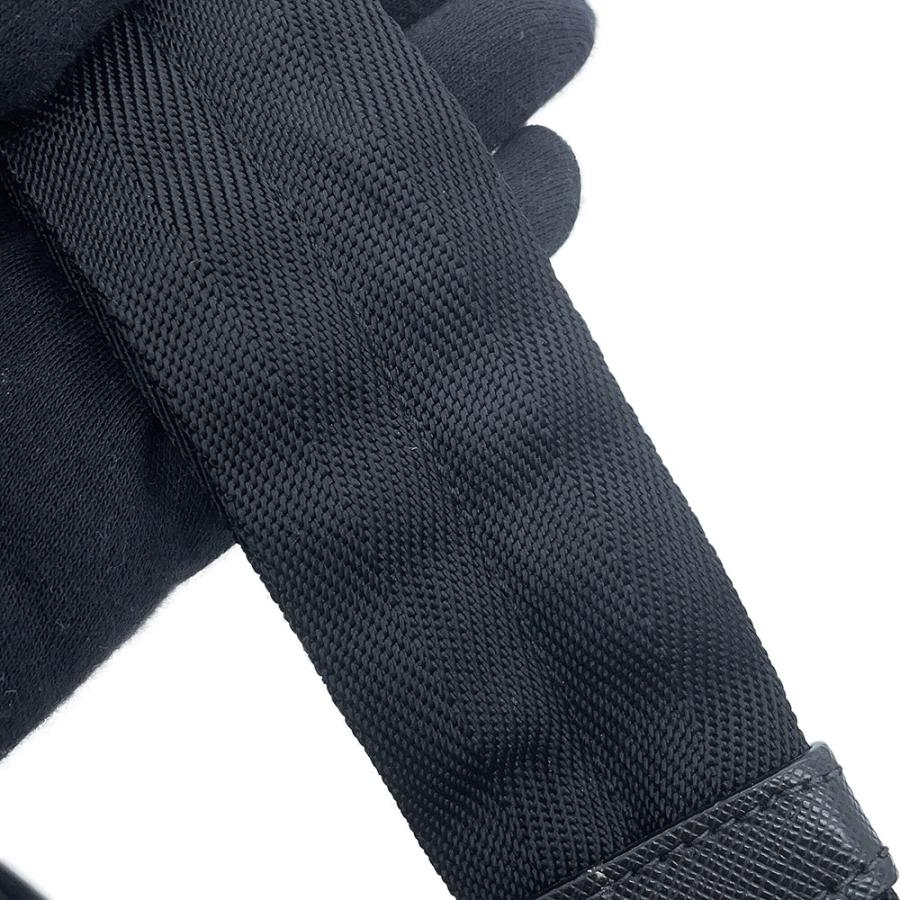 プラダ ボディバッグ Re-Nylon サフィアーノ ベルトバッグ 2VL977 PRADA バッグ ウエストバッグ 黒 【安心保証】_10