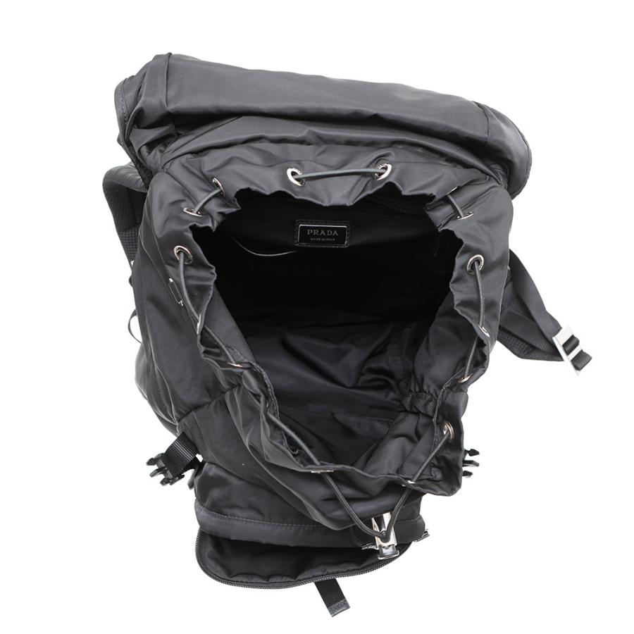 PRADA（プラダ） ナイロン バックパック ブラック プラダ リュック Re-Nylon バックパック ナイロン PRADA バッグ メンズ