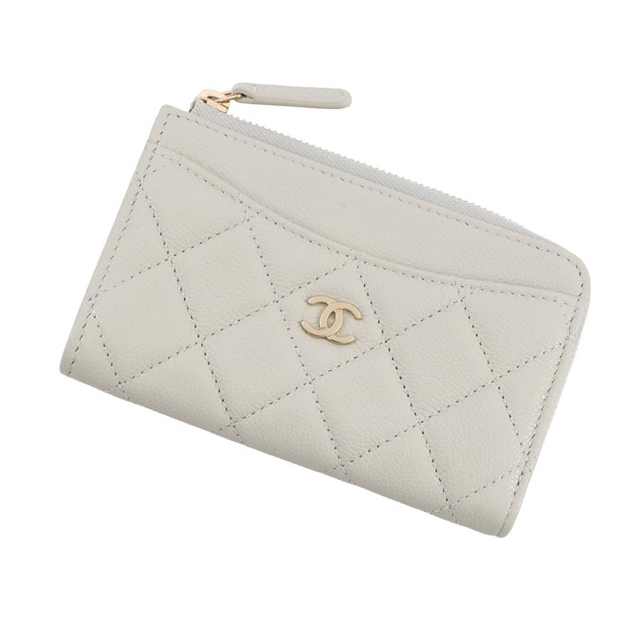 シャネル コインケース マトラッセ ココマーク キャビアスキン AP3179