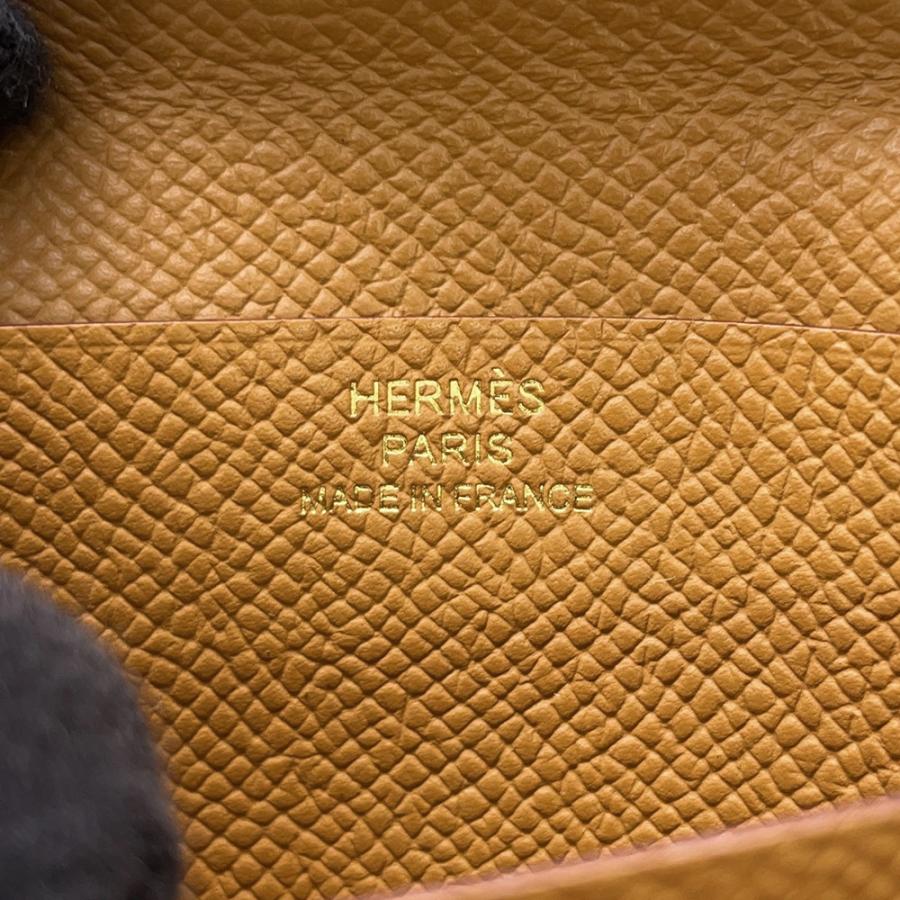 エルメス 二つ折り財布 ベアンコンパクト セサミ/ゴールド金具 エプソン W刻印 財布 エルメス 二つ折り財布 ベアンコンパクト セサミ/ゴールド金具