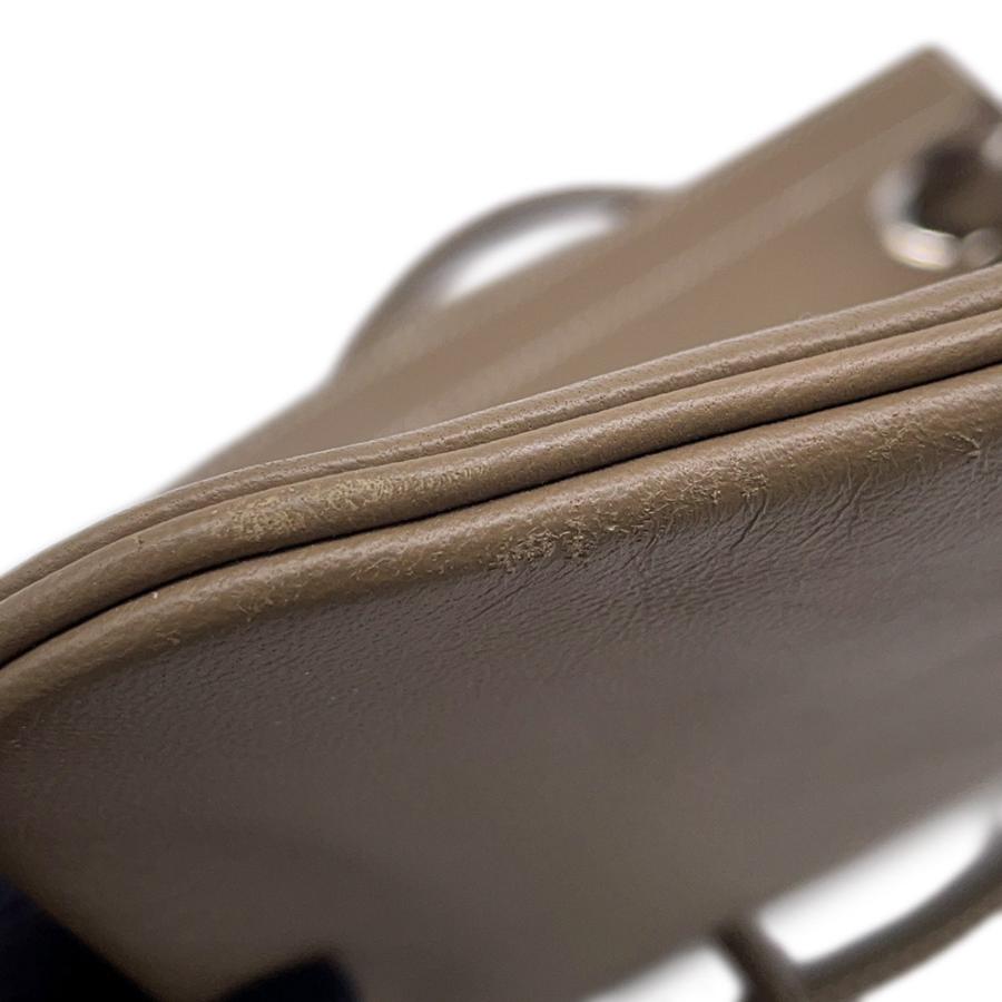 エルメス ショルダーバッグ サックアリーヌ ミニ エトゥープ/シルバー金具 スイフト D刻印 【安心保証】_6