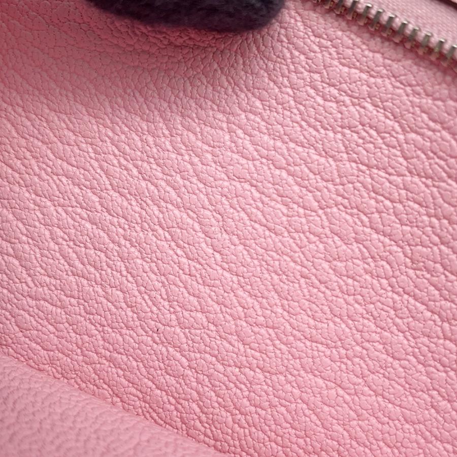 エルメス 長財布 ベアンスフレ ローズサクラ/シルバー金具 シェブルミゾル T刻印 財布 【安心保証】の画像