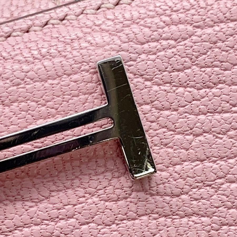 エルメス 長財布 ベアンスフレ ローズサクラ/シルバー金具 シェブルミゾル T刻印 財布 【安心保証】の画像