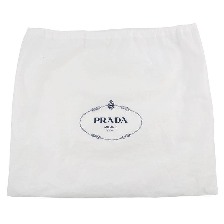 プラダ ワンショルダーバッグ ロゴ レザー 1BC051 PRADA 白 【安心保証 