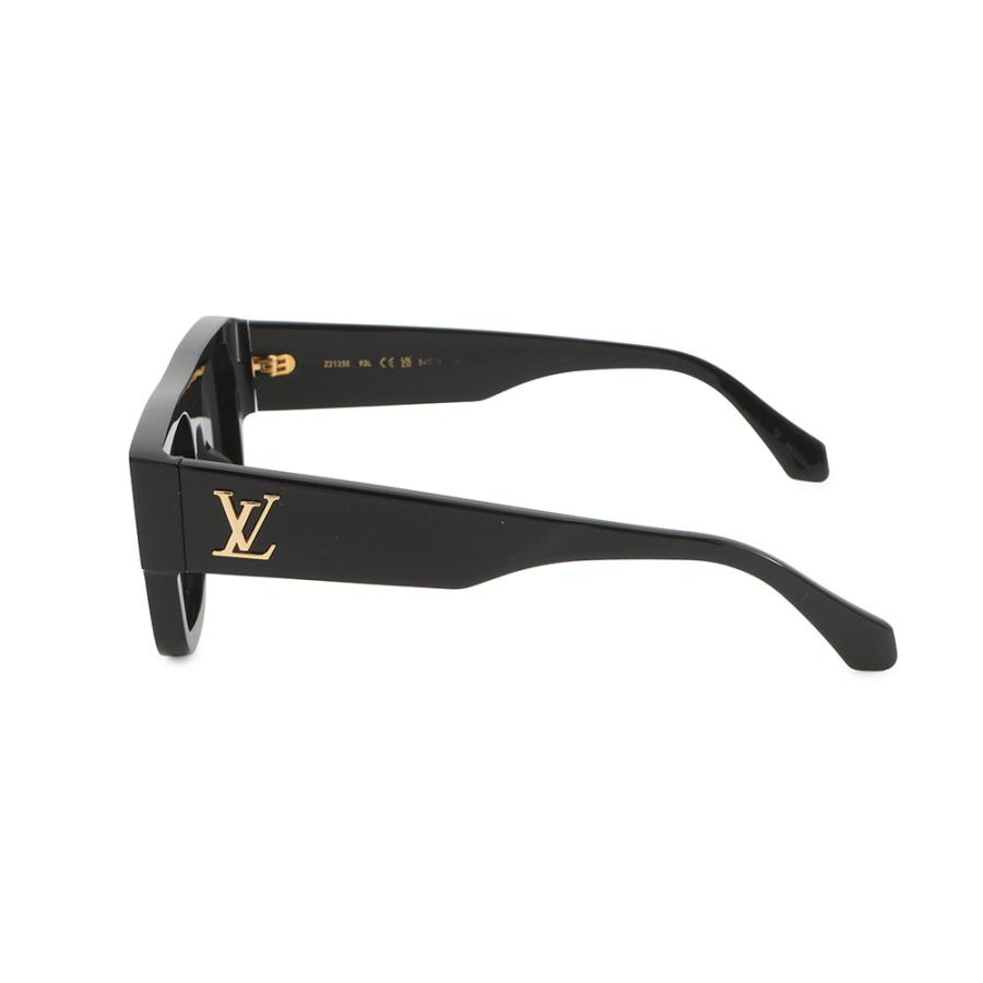ルイヴィトン サングラス アセテート LVクラッシュ・スクエア 5419 155 Z2125E LOUIS VUITTON アイウェア 黒 ブラック 【安心保証】