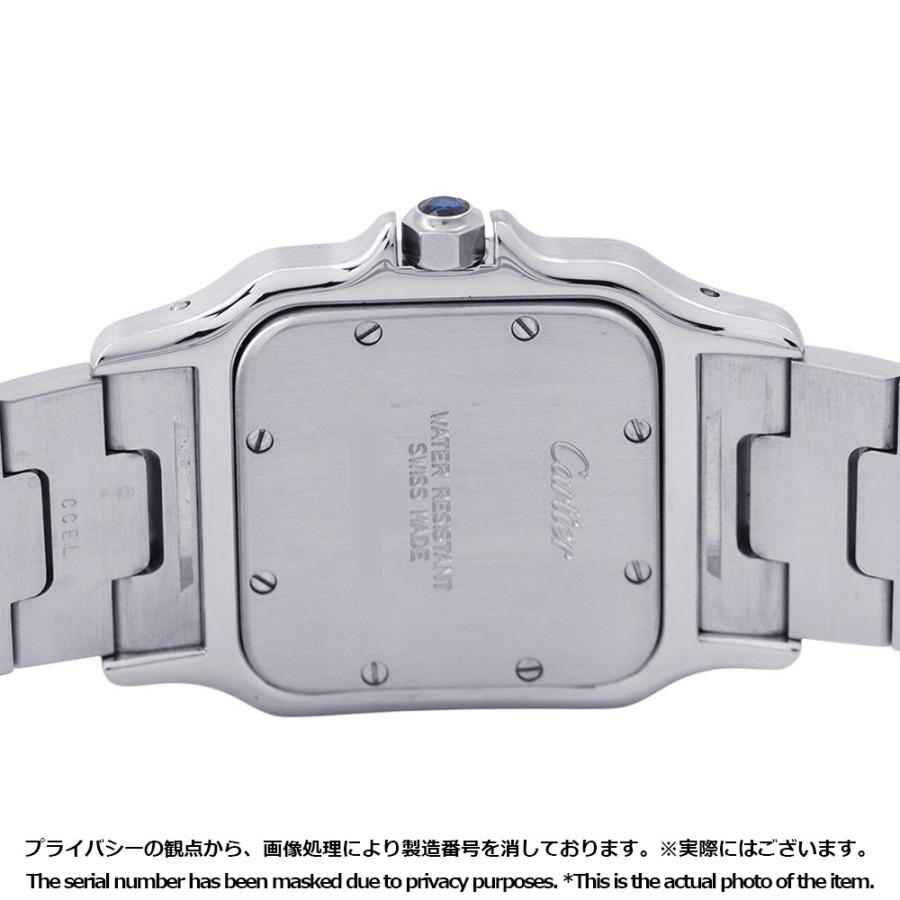カルティエ サントスガルベ LM W20011C4 Cartier 腕時計 白文字盤