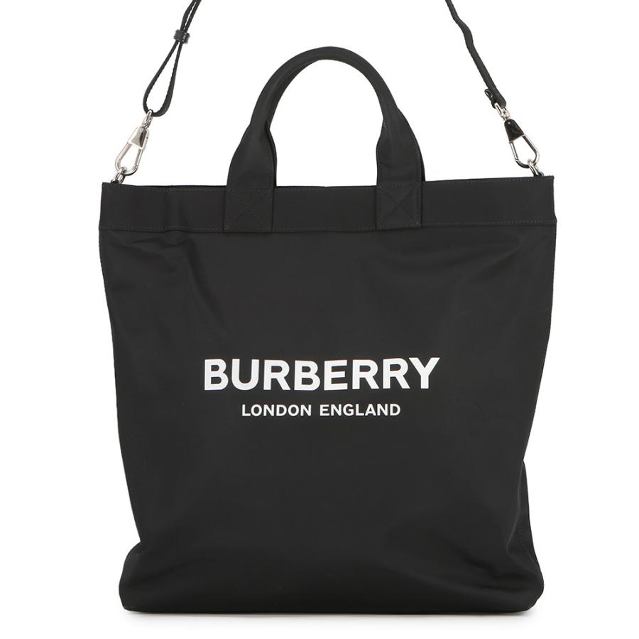バーバリー トートバッグ ロゴ アルティエ ナイロン 8026233 BURBERRY 2way 黒 バーバリー トートバッグ ロゴ アルティエ ナイロン 8026233 BURBERRY