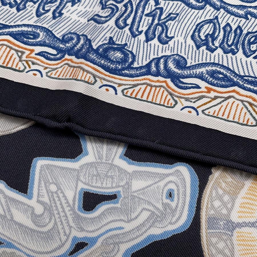 エルメス スカーフ カレ90 Super Silk Quest スーパー・シルク